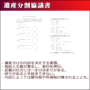 遺産分割協議書